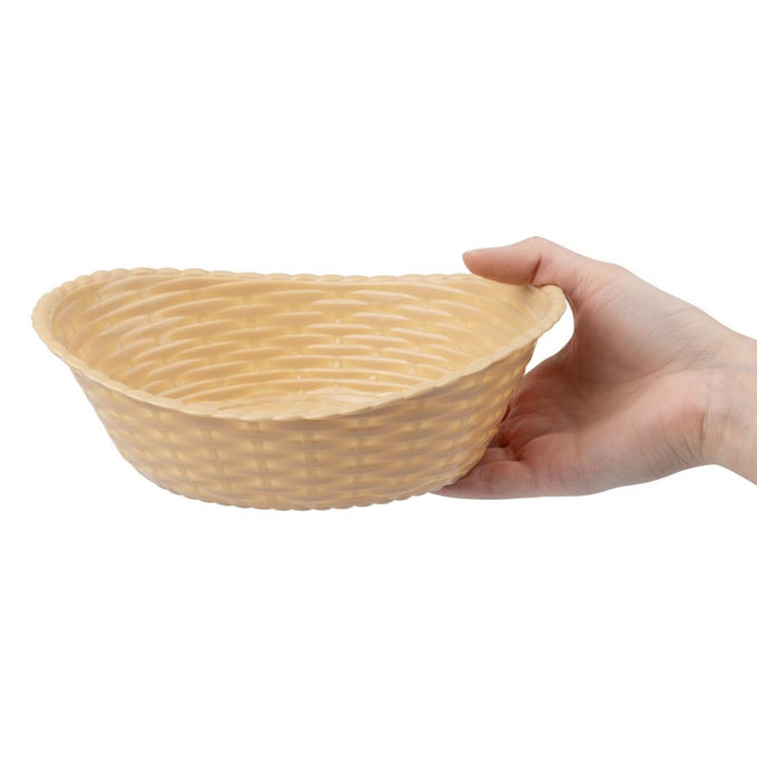 Panier ovale en polypropylène Kristallon - Olympia