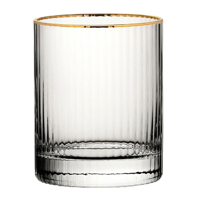 Verres à whisky bord doré Hayworth 325 ml (lot de 6) - Utopia