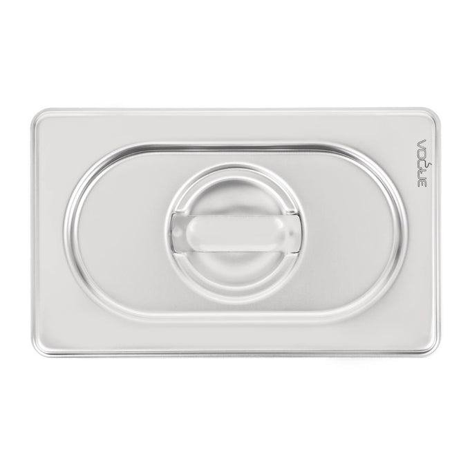 Couvercle inox 18/10 professionnel GN 1/9 - Vogue