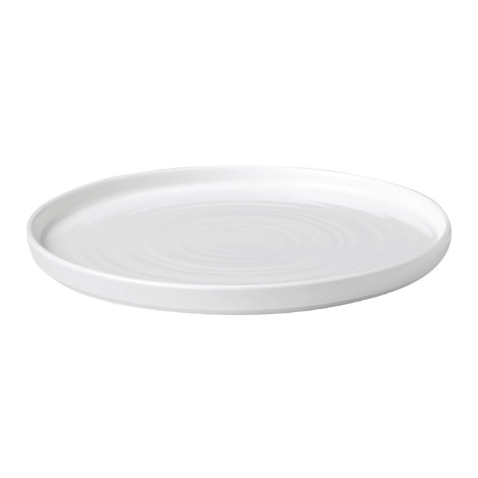 Assiettes avec rebord Chefs blanches 210 mm (lot de 6) - Churchill