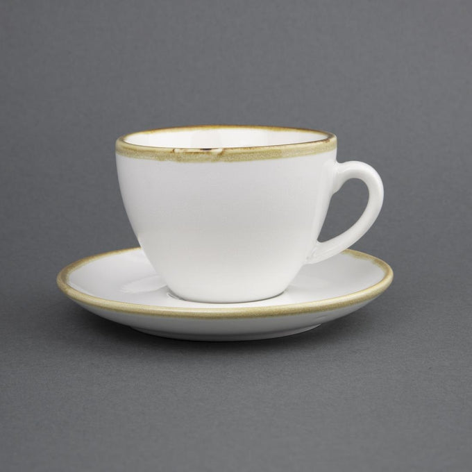 Soucoupes Couleur Craie Pour Tasses À Espresso Kiln 140 mm (lot de 6) - Olympia