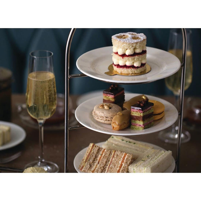 Présentoir salon de thé pour 3 assiettes maxi 270 mm - Olympia