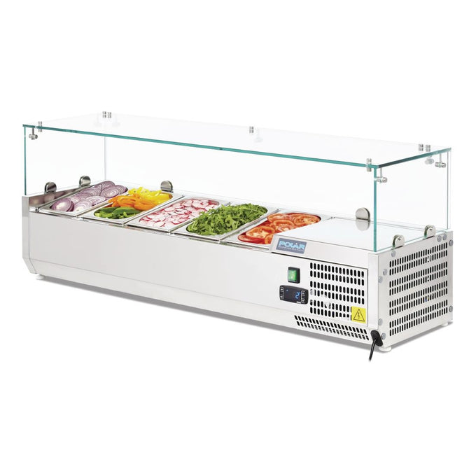 Saladette réfrigérée Série G 5x GN1/4 - Polar