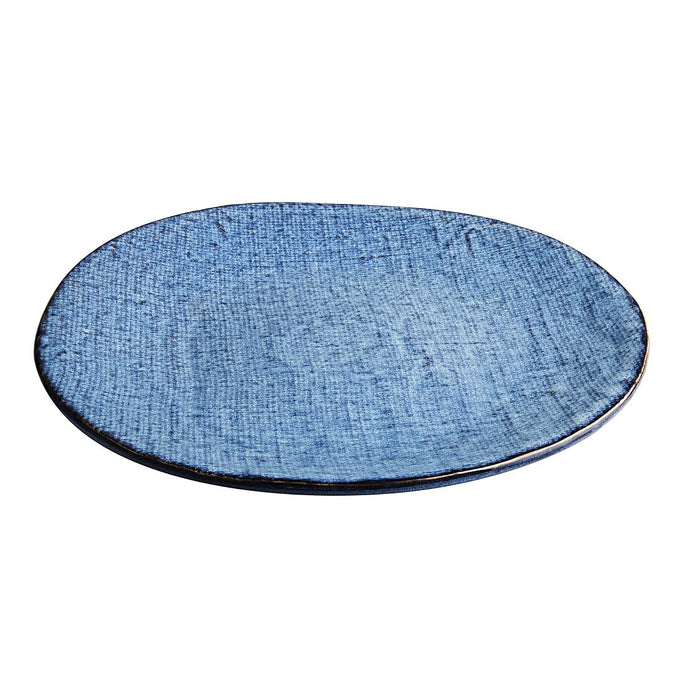 Assiettes plates Denim Blue 285 mm (lot de 4) - Olympia