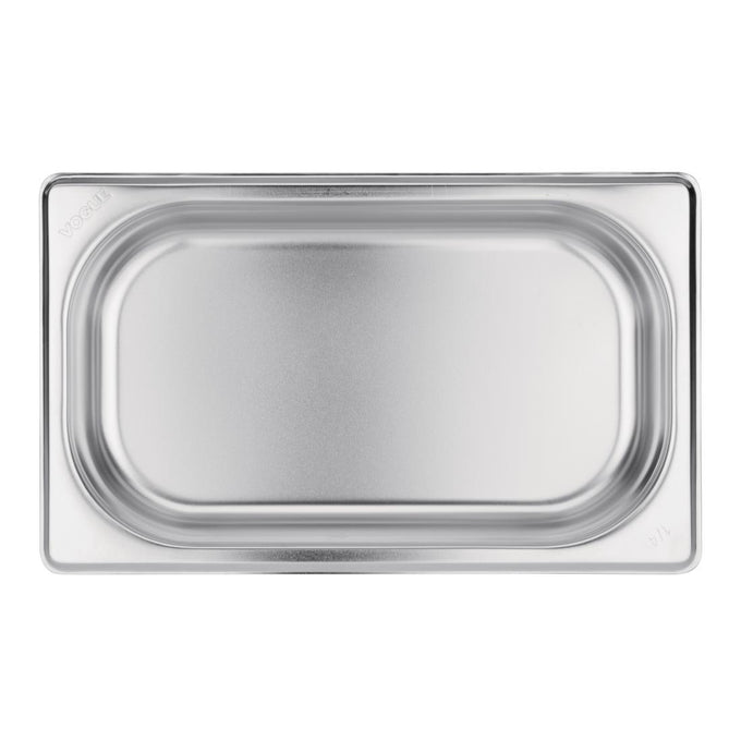 Bac inox GN1/4 40 mm - 1,13 L - Vogue