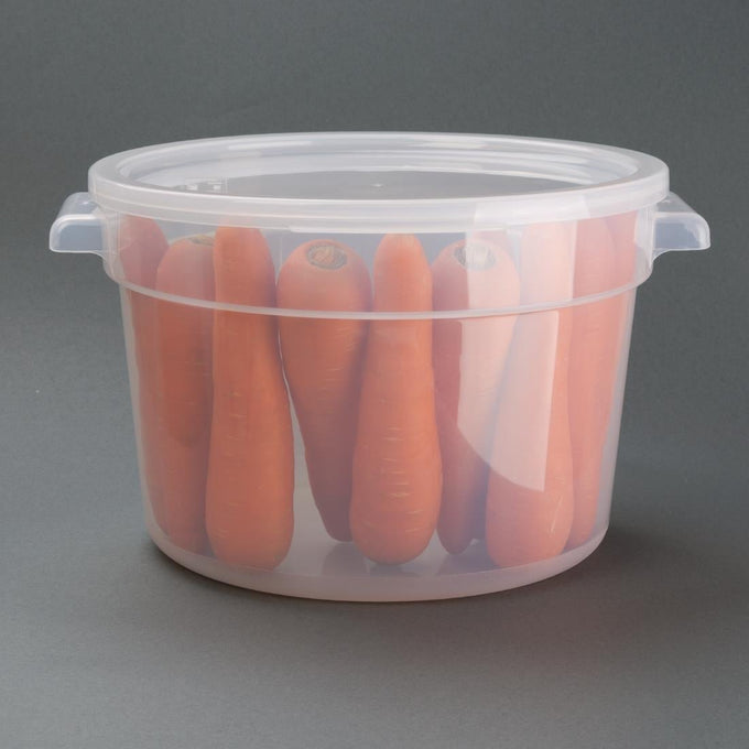 Conteneur alimentaire rond en polypropylène 10 L - Vogue