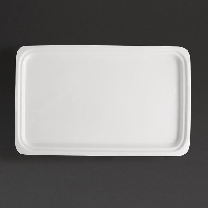 Plat blanc GN 1/1 Whiteware 30 mm - Olympia