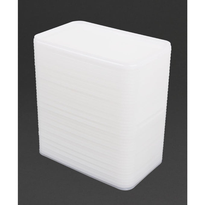 Couvercles pour bacs à glace Reusable 1,2 L (lot de 40) - Fiesta Recyclable