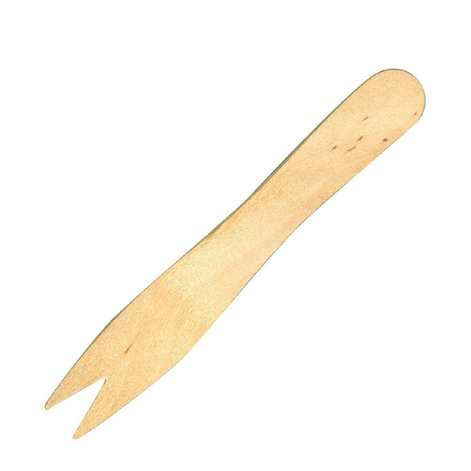 Fourchettes en bois biodégradables (lot de 1000) - Fiesta Compostable