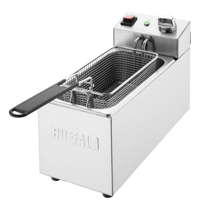 Friteuse de comptoir simple avec panier 3 L - Buffalo