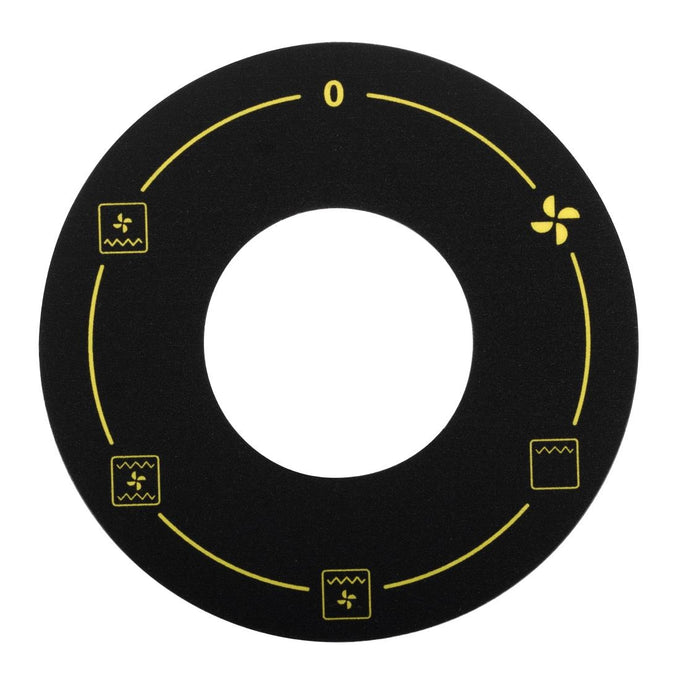 Étiquette du panneau de sélection de four pour four à convection dessous de comptoir Série 600 - Buffalo