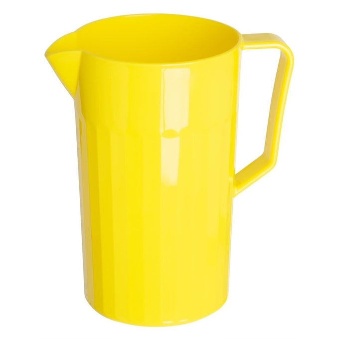 Pichet en polypropylène Kristallon jaune 1,4 L - Olympia