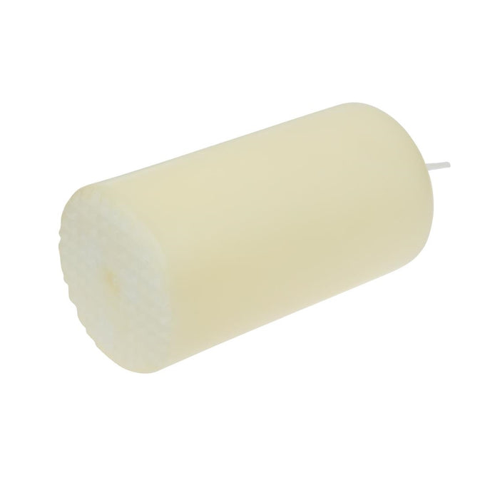 Bougies hautes cylindriques ivoire 120 mm (lot de 12) - Bolsius