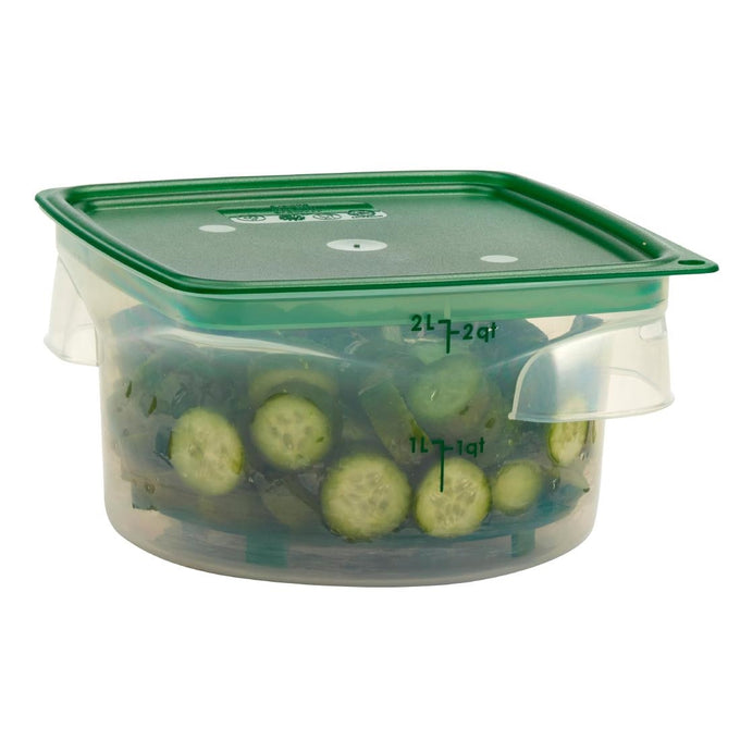 Égouttoir en polypropylène FreshPro CamRound vert - Cambro