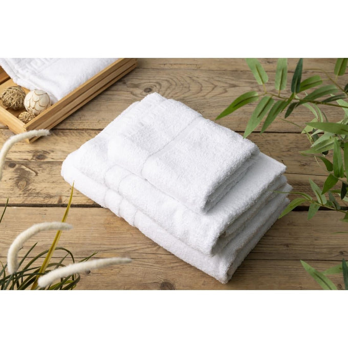 Serviette de douche Nova blanche - 1370 x 700 mm - Mitre Comfort