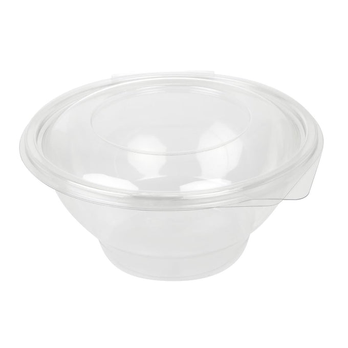Bols à salade recyclables avec couvercle Contour 1000 ml (lot de 200) - Faerch