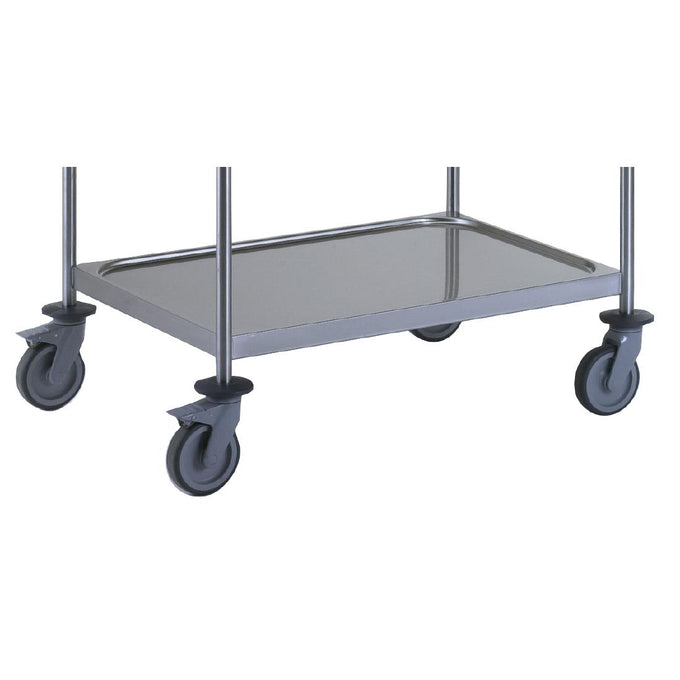 Chariot de service 2 plateaux 800 × 530 mm - Tournus