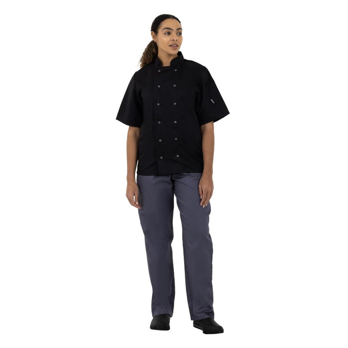 Pantalon de cuisinier Vegas anthracite - Whites Chefs Clothing