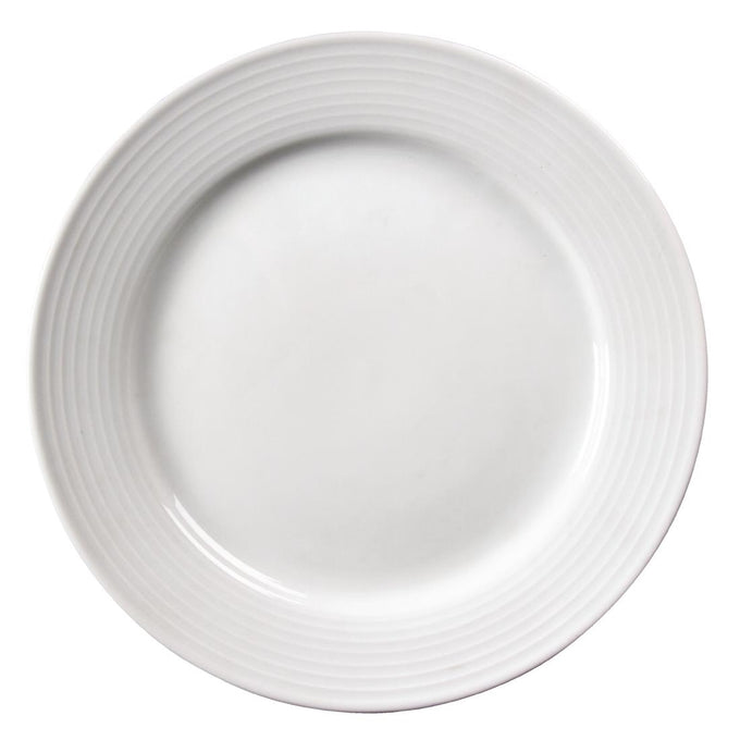 Assiettes à bord large Linear 250 mm (lot de 12) - Olympia