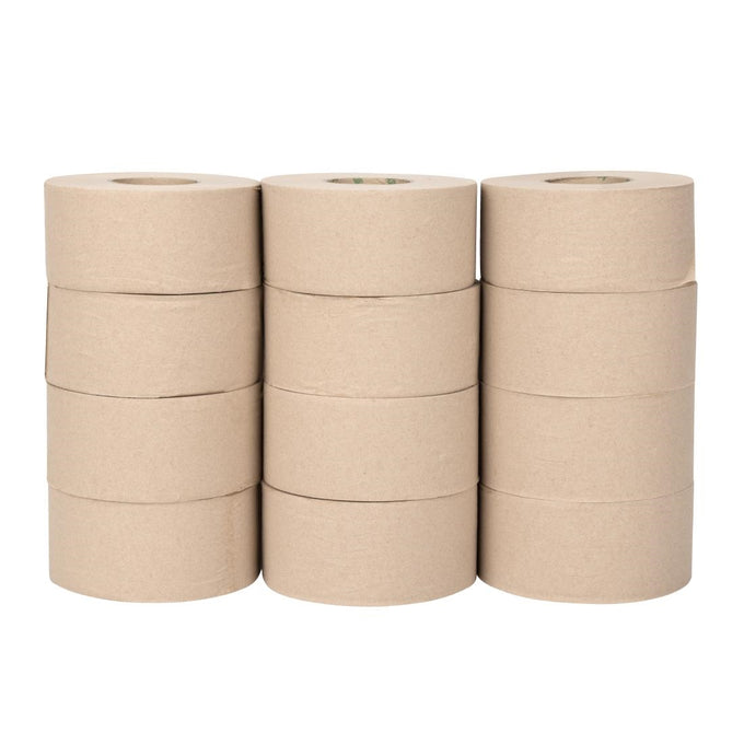 Rouleaux Mini Jumbo Green 100 % recyclé 2 plis 150m (lot de 12) - Jantex