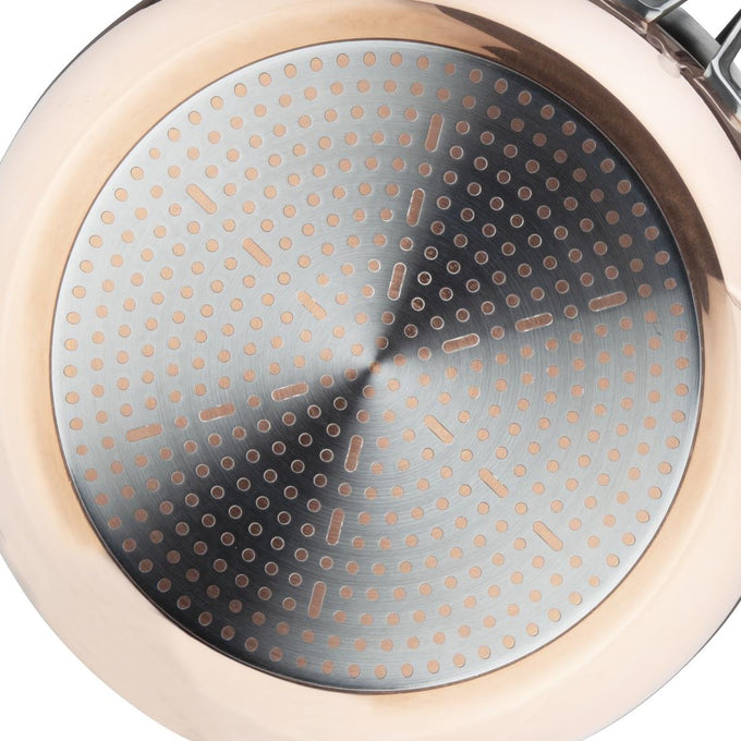 Poêle triple paroi cuivre induction 280 × 60 mm - Vogue