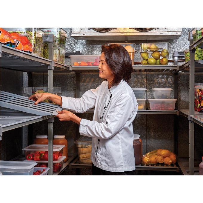 Unité de 4 étagères à claire-voie Camshelving Basics 1830 × 1530 × 460 mm - Cambro