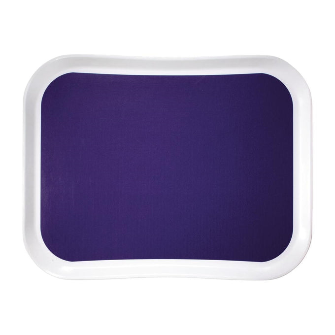 Plateau en polyester Century Fun Versa Lite 43 cm raisin - Cambro