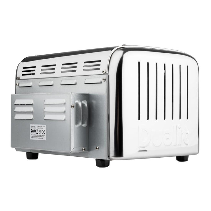 Grille-pain traiteur 4 tranches inox 49900 - Dualit
