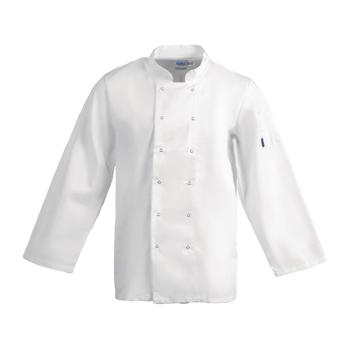 Veste de cuisine mixte Vegas manches longues blanche - Whites Chefs Clothing