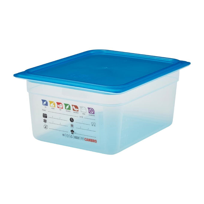 Bac en polypropylène Safetrak IML GN 1/2 150 mm - Cambro
