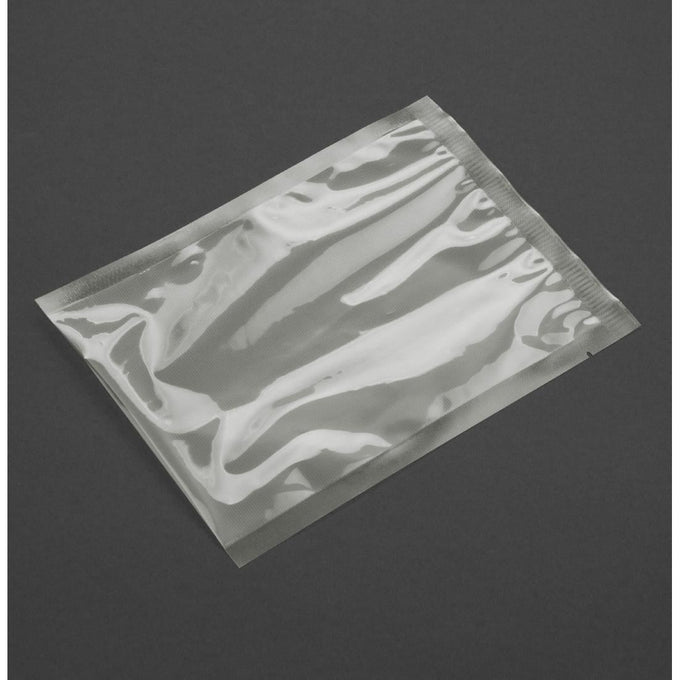 Sacs gaufrés compostables pour machine sous vide 150 × 250 mm (lot de 50) - Vogue