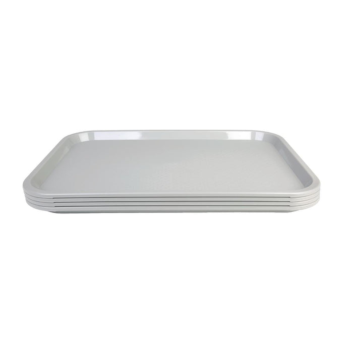 Plateau self-service Kristallon 305 × 415 mm gris - Olympia