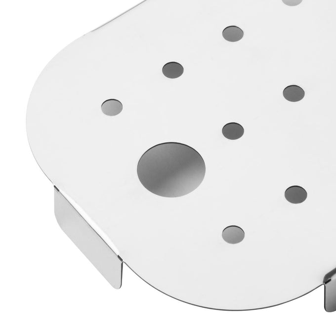 Égouttoir en acier inoxydable pour GN 1/6 - Vogue