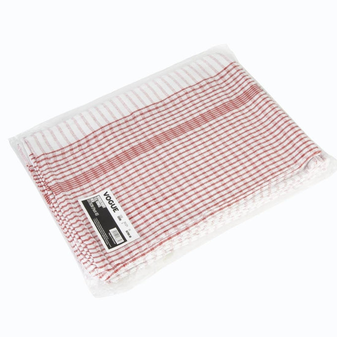 Torchons Wonderdry rouges (lot de 10) - Vogue