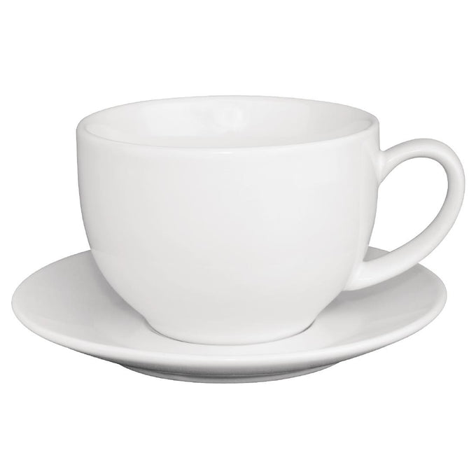 Tasses à cappuccino Café blanches 340 ml (lot de 12) - Olympia