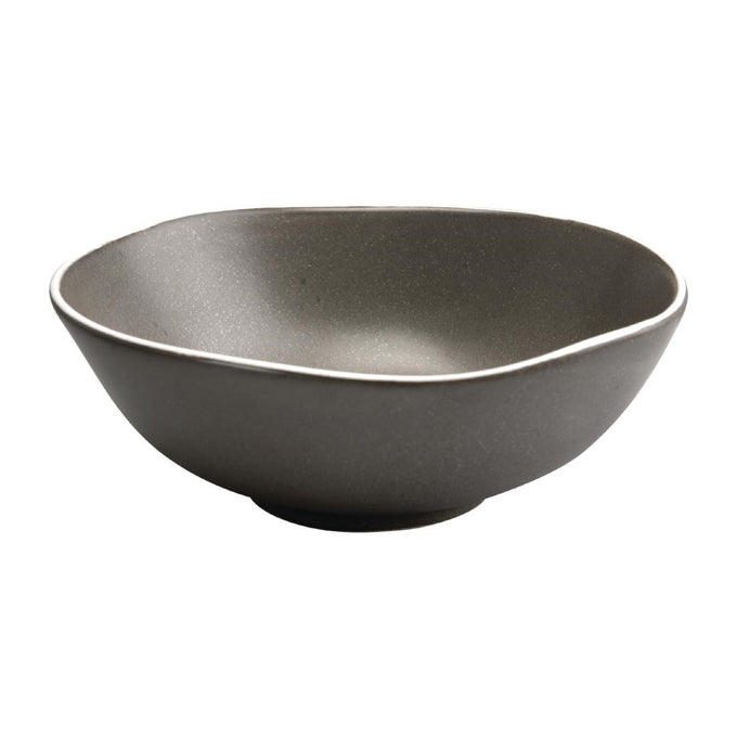 Saladiers Chia gris 210 mm (lot de 6) - Olympia