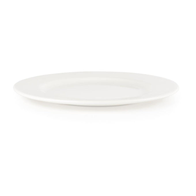 Assiettes classiques blanches 202 mm (lot de 24) - Churchill