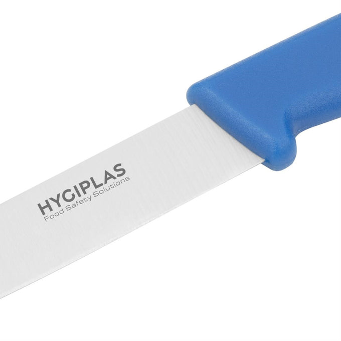 Couteau d'office bleu 75 mm - Hygiplas