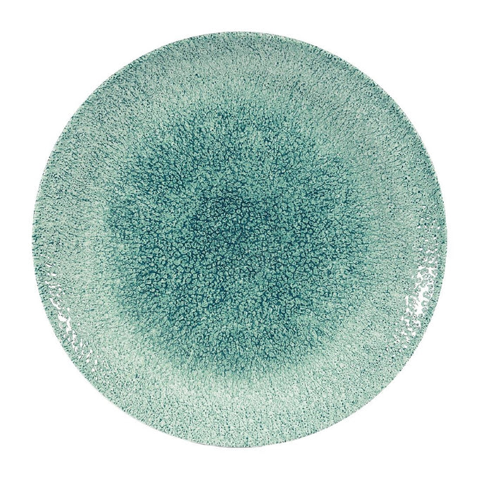 Assiettes rondes Studio Prints Raku Jade Green 260 mm (lot de 12) - Churchill