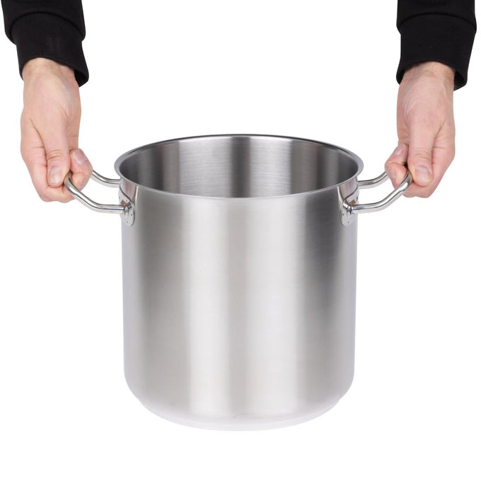 Marmite haute en acier inoxydable 240 mm - 10,5 L - Vogue