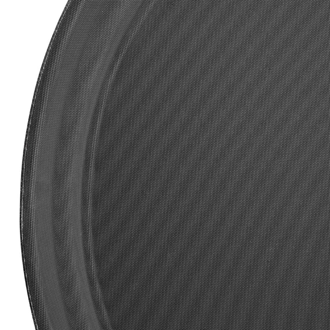 Plateau antidérapant en fibre de verre Kristallon rond noir 356 mm - Olympia