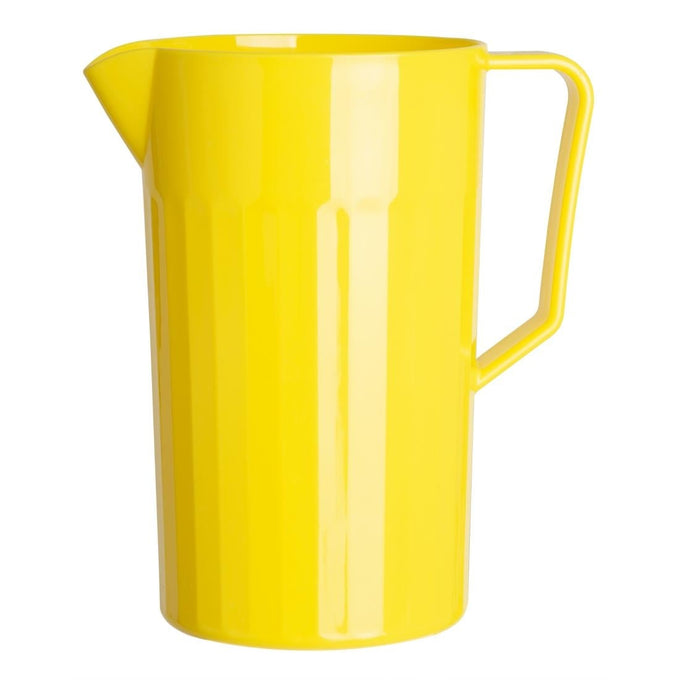 Pichet en polypropylène Kristallon jaune 1,4 L - Olympia