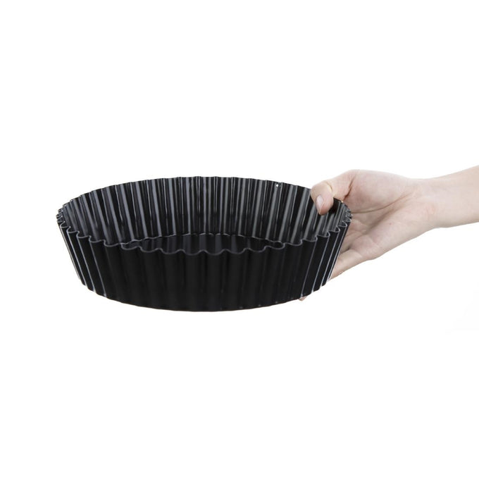 Moule à quiche cannelé profond antiadhésif 250 mm - Vogue