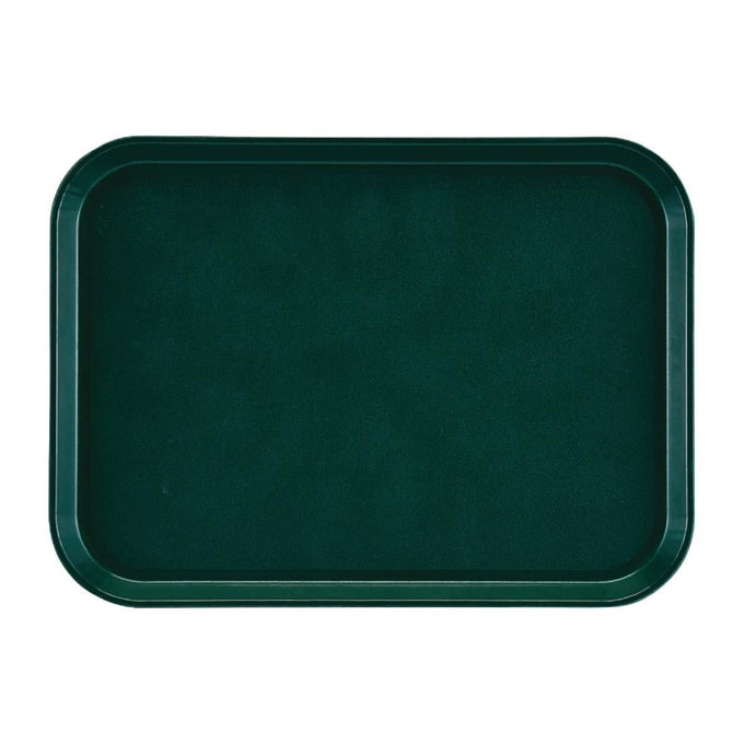 Plateau antidérapant rectangulaire en fibre de verre EpicTread vert 415 mm - Cambro