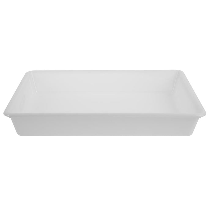 Bac alimentaire peu profond transparent 540 mm - Araven