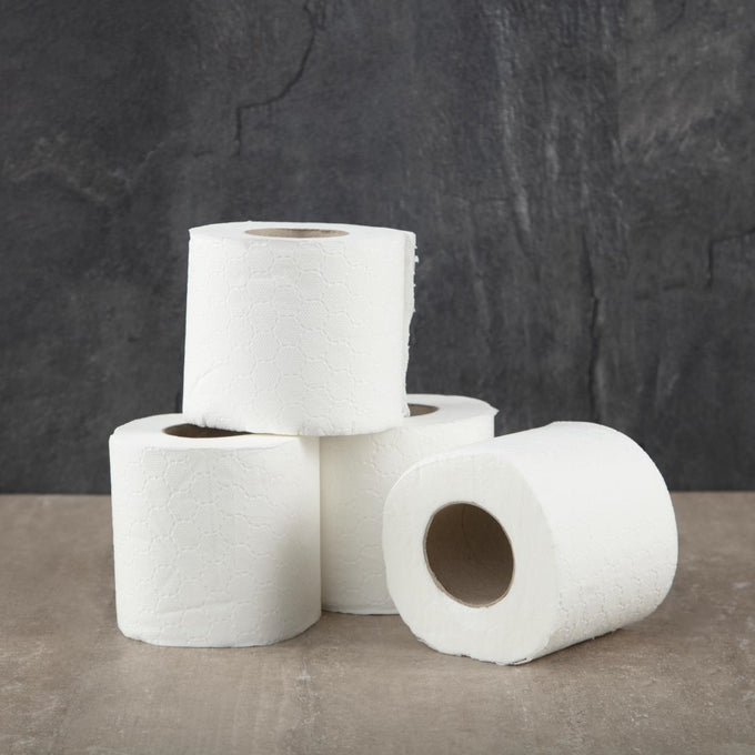 Rouleaux de papier toilette standard 2 plis (lot de 40) - Jantex