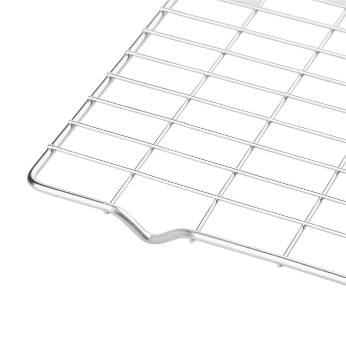 Grilles de refroidissement en acier inoxydable 432 × 254 mm (lot de 2)