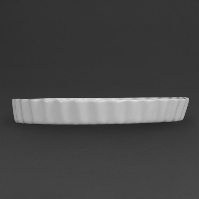 Plats à tarte Whiteware 297 mm (lot de 6) - Olympia