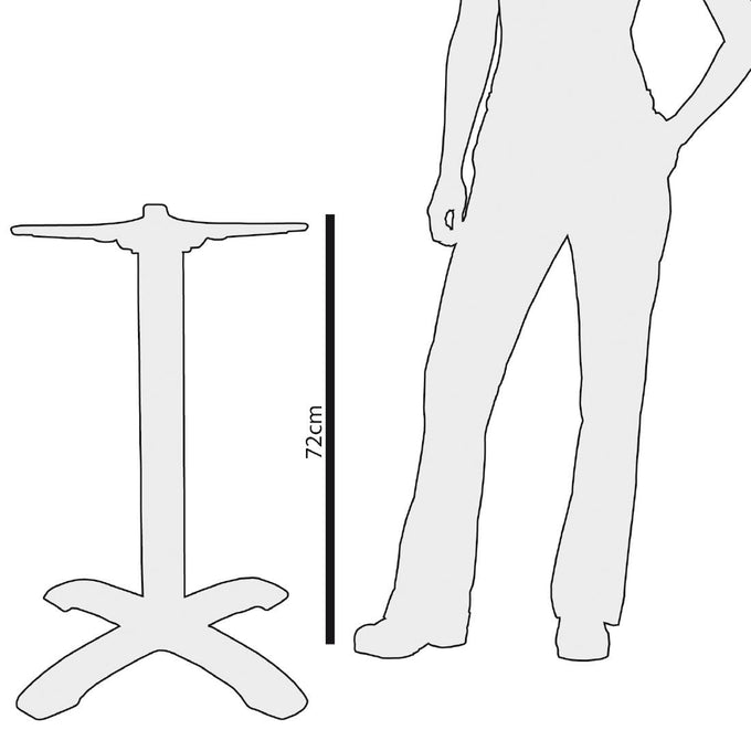 Pied de table en fonte - Bolero