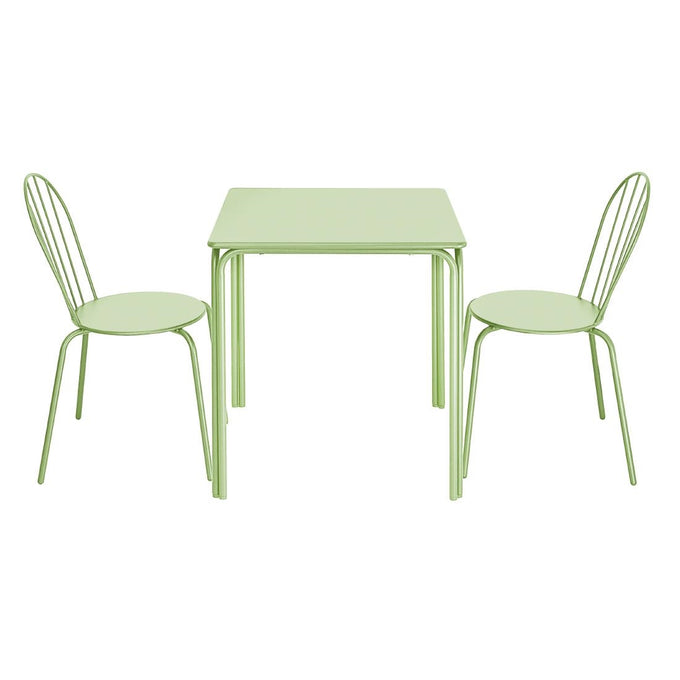 Chaises Adeline vert clair (lot de 4) - Bolero